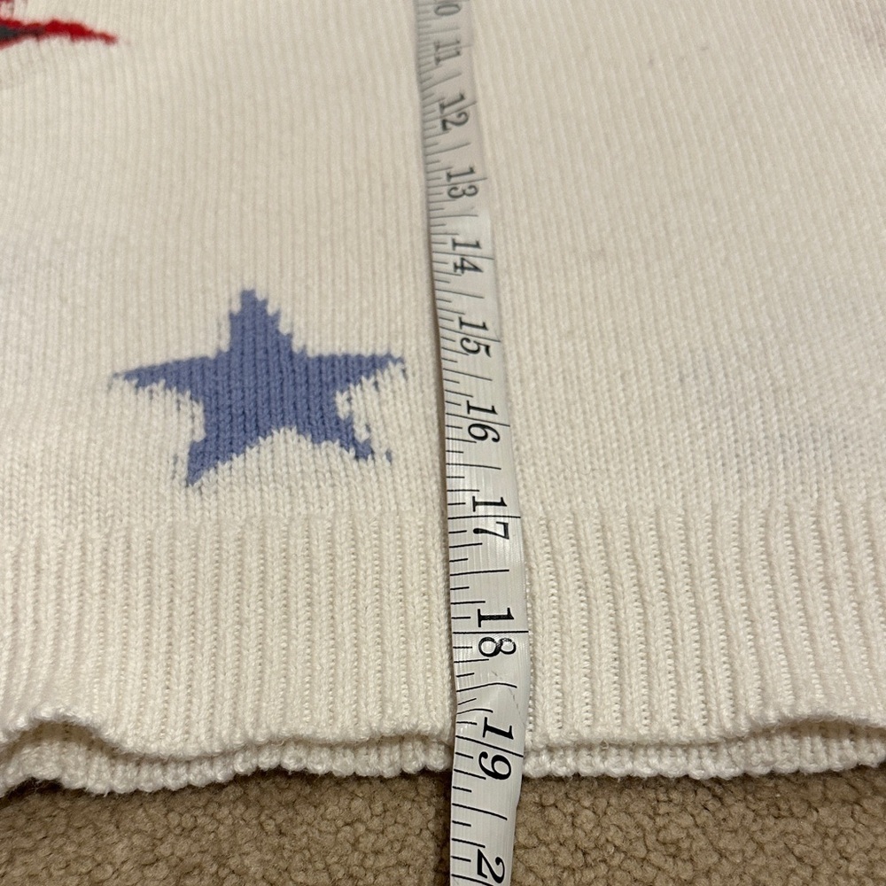 Rails White Sweater with Colorful Star Patterns​​ - Picture 5 of 6